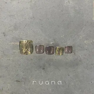 ネイル ニュアンスネイル🧡 rionaのネイルデザイン