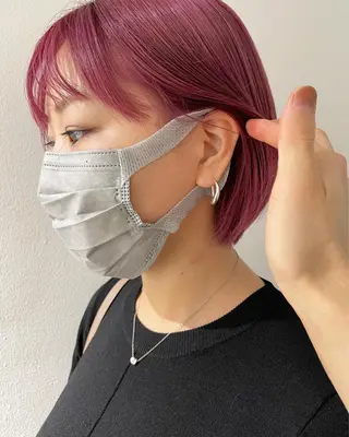 ショート カラー ボブ美容師 /馬場 翼のヘアスタイル