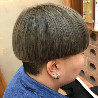 ショート カラー HERSHE by apollo所属・✨美髪矯正&ショート の小林✨のヘアスタイル