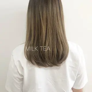 セミロング カラー お洒落パーマ/ 艶カラー/michiのヘアスタイル