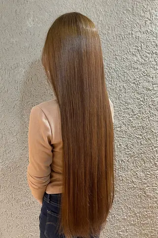 ロング ハートボックス　四ツ谷所属・Heart box 仲嶺　瑠輝のヘアスタイル