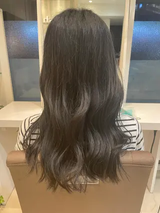 セミロング Armony青山店 松原大斗のヘアスタイル