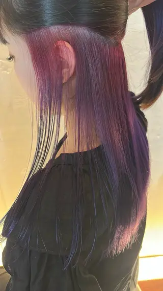 カラー 牧野 由香のヘアスタイル