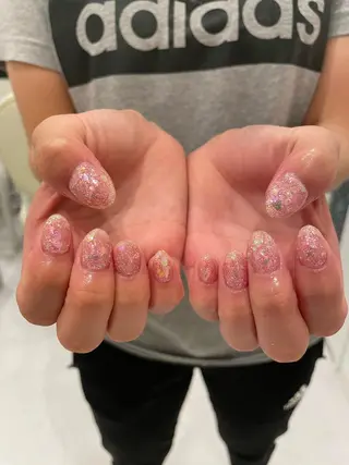 ネイル 束感まつ毛/ネイル/ LED♥KIRARAのマツエク・マツパデザイン