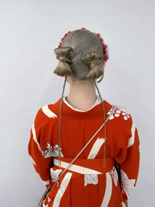 ヘアアレンジ GRANLUSSO 〜グランルッソ駅前店所属・木口 嘉美のヘアスタイル