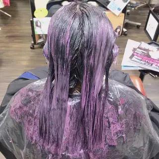 セミロング カラー knock【ノック】所属・烏丸韓国ヘア🇰🇷 ayaka🎀のヘアスタイル