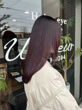 セミロング Un Fleur所属・立野 希沙のヘアスタイル