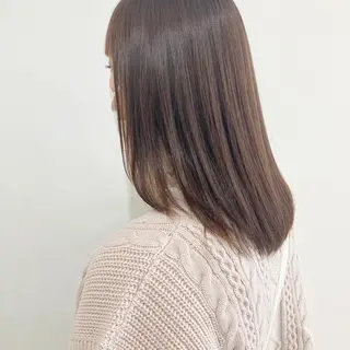 ミディアム カラー パーマ お洒落パーマ/ 艶カラー/michiのヘアスタイル