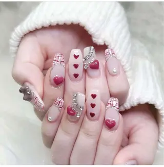 ネイル Lee Nails チップ長さだし専門店のネイルデザイン