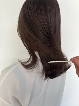 ミディアム カラー SALOWIN新宿三丁目frente所属・髪質改善/艶カラー MISATOのヘアスタイル