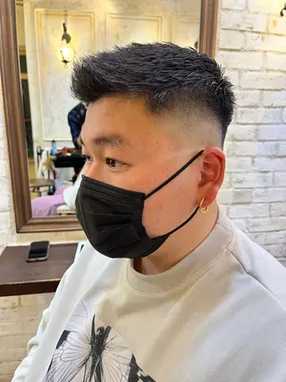 メンズ Carina所属・セン北徒歩５分 キシタクのヘアスタイル