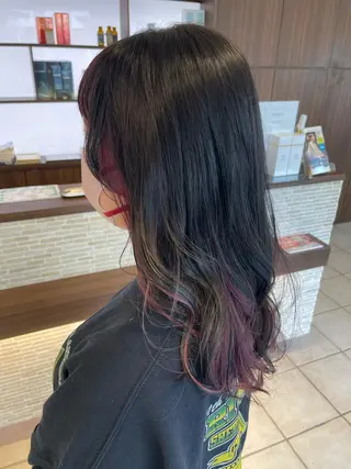 ロング 韓国風ヘア♡ runaのヘアスタイル