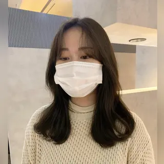 ロング 松元 裕樹のヘアスタイル