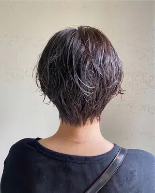 ショート パーマ 大上 天寧のヘアスタイル