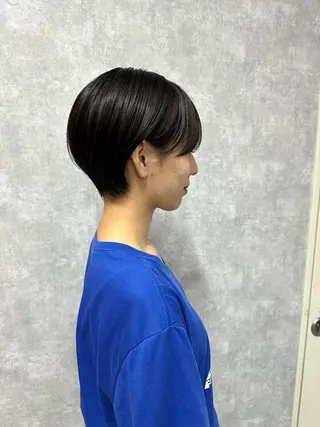 ショート C’LD hair  produce /シールドヘア所属・モテ髪/ボブ/ショー ト/アダチフウトのヘアスタイル