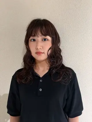 ロング パーマ Dreap所属・Dreap chikakoのヘアスタイル