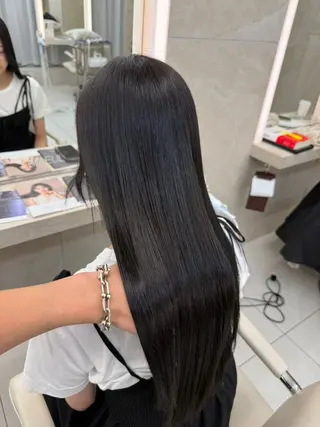 ロング 名古屋/縮毛矯正/ 島原　由璃のヘアスタイル