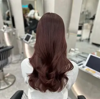 ロング 🎀透明感ブラウ ンshizuka🎀のヘアスタイル