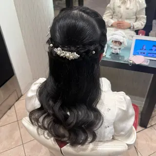 ロング ヘアアレンジ 🎀ヘアアレンジ 🎀ななみのヘアスタイル