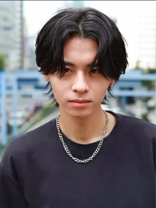 ミディアム カラー メンズ メンズ/ 野呂のヘアスタイル