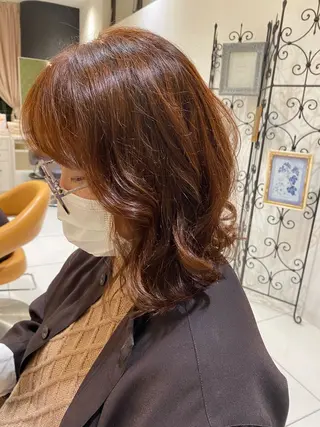 カラー 目黒 優衣のヘアスタイル