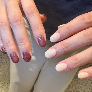 ネイル RIEKO🍒 ワンホン♡推しネイルのネイルデザイン