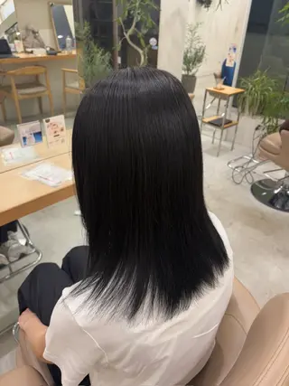 カラー rion🪽 /wカラー・縮毛矯正のヘアスタイル