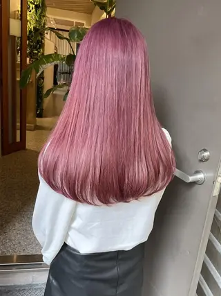 ロング カラー TIGRE tenjinのヘアスタイル