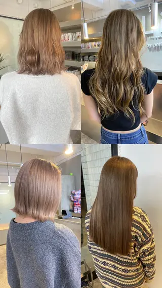 セミロング ✨️ブリーチ特化✨️ 中山りくのヘアスタイル