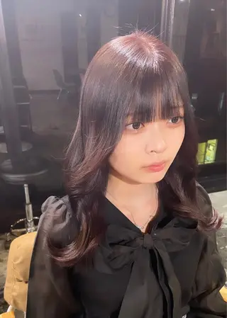 カラー La fith hair ray 札幌店所属・顔まわり/W カラー/リョウのヘアスタイル