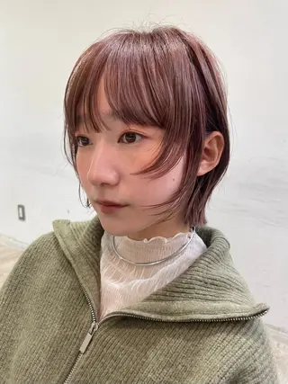 ショート ショート/ボブ/ パーマ/井上のヘアスタイル