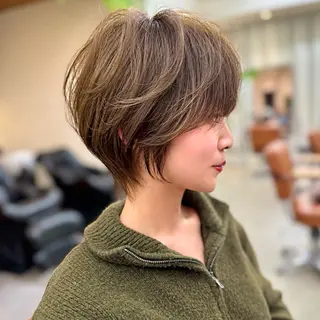 ショート カラー 銀座/ショート特化/ 似合わせカット/といのヘアスタイル