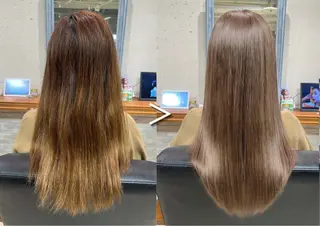 ロング 縮毛・髪質改善🩰 mai🐰ྀི🤍のヘアスタイル