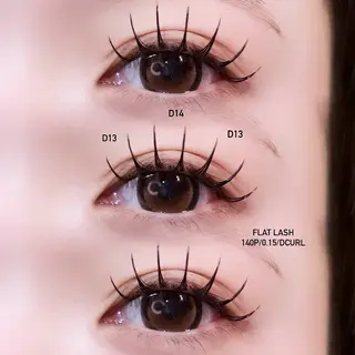 マツエク・マツパ LILY立川🎀 RINKAのマツエク・マツパデザイン