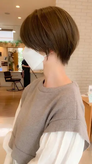 ショート 中村 帆花のヘアスタイル