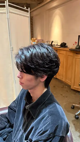 ショート メンズ 銀座/メンズカット /パーマ/笠原一唆のヘアスタイル