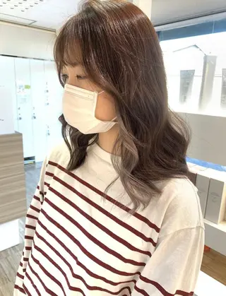 ロング カラー 🫧ウルフカット/ 畑中結衣🫧のヘアスタイル