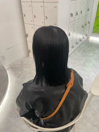 ロング カラー 中韓レイヤー/ ブラウン🤎はやとのヘアスタイル