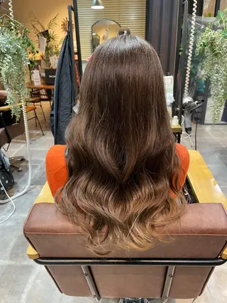 ロング カラー newiGRANDE 🌈萩原聖也のヘアスタイル