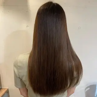 ロング 縮毛矯正特化 コグスリのヘアスタイル