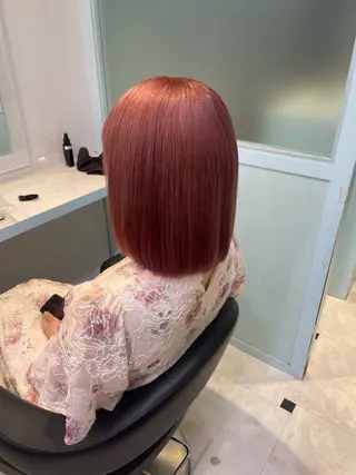 ミディアム カラー ヘアアレンジ 🎀 yuuka🎀のヘアスタイル