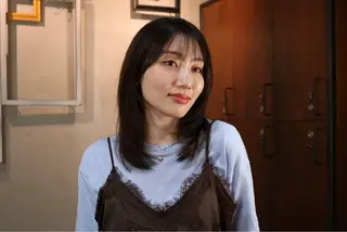 ミディアム layer/ mana🎀🤍のヘアスタイル