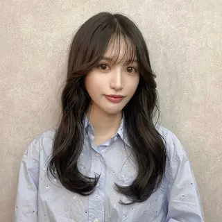 セミロング ar clip所属・表参道/透明感カラー /髪質改善/駿太のヘアスタイル