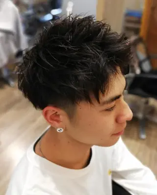 ショート メンズ 北林 弘展のヘアスタイル