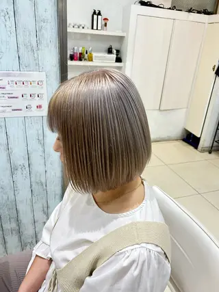 ショート 【髪質改善カラー】 瀧田嵐士🇰🇷のヘアスタイル