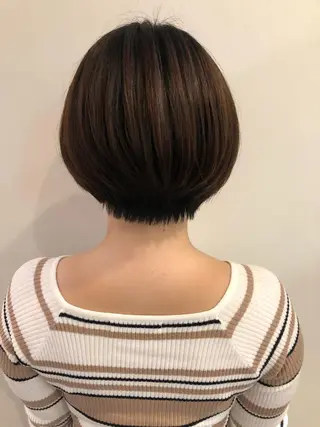 ショート ボブレイヤー/ カラー診断/Amiのヘアスタイル