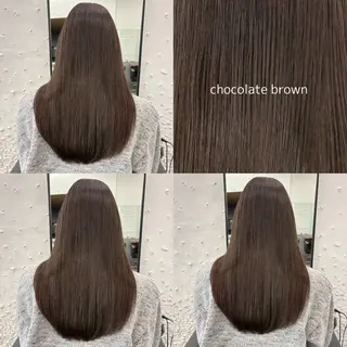 ロング カラー blink所属・暖色/ブラウン/ 透明感/ゆうかのヘアスタイル