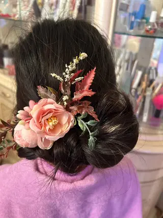 セミロング 近藤 麻子のヘアスタイル