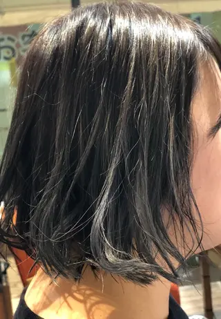 ショート カラー uti所属・菊池 幹のヘアスタイル