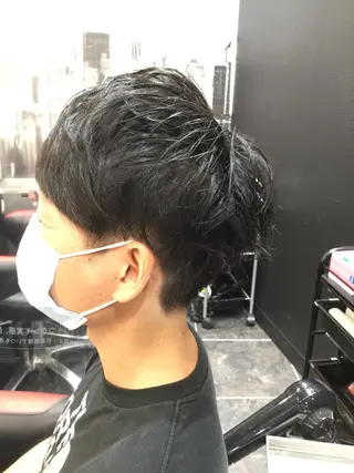 ショート メンズ Annon プライベートサロンのヘアスタイル